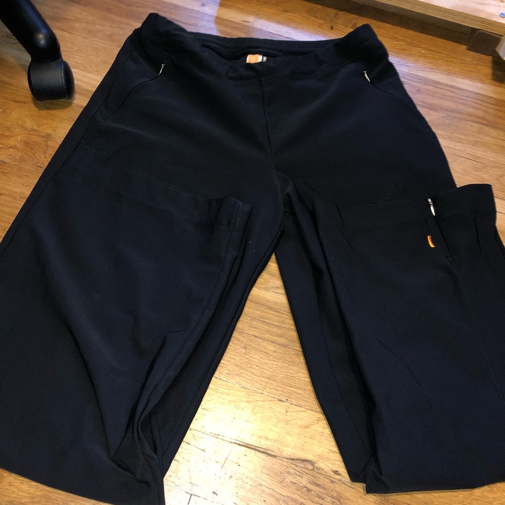Lucy Baggy Comfy Yoga Pants Black